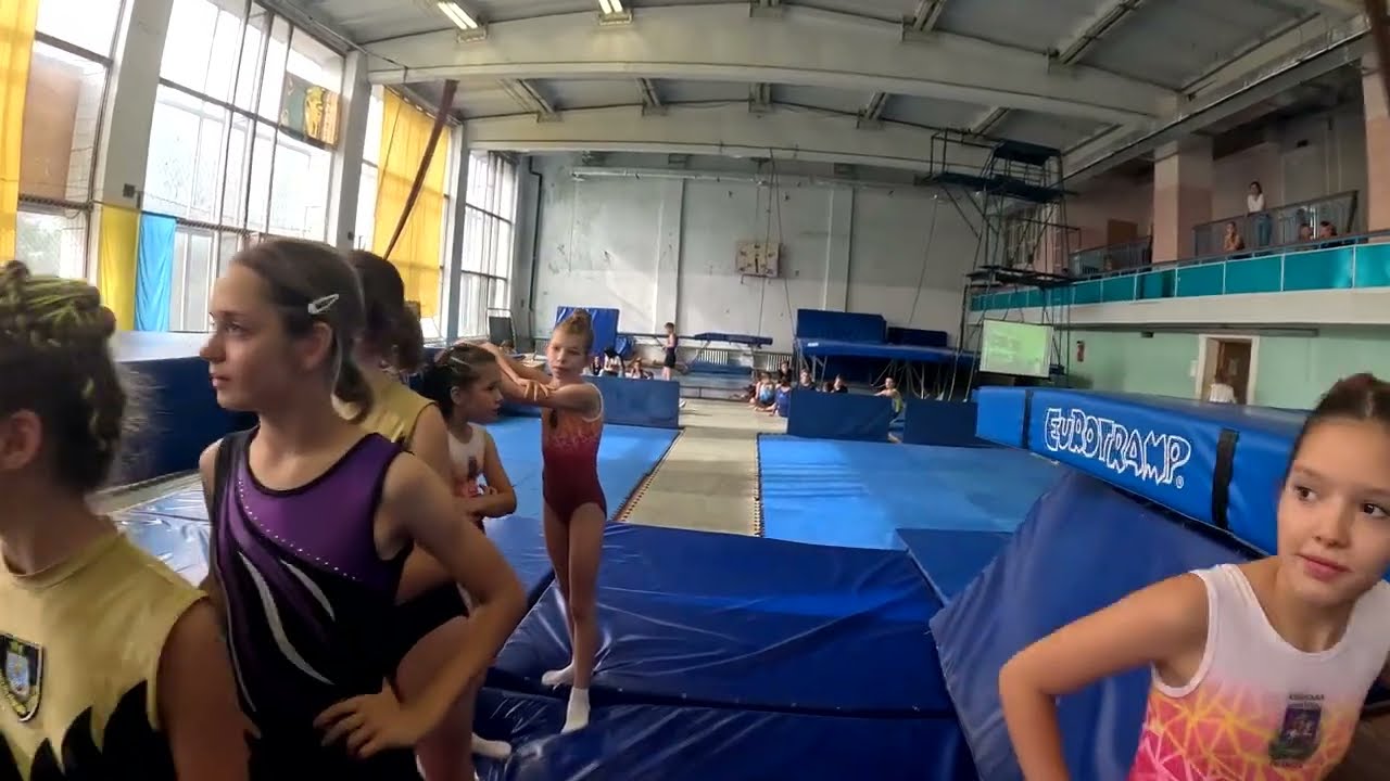Чемпіонат України зі стрибків на батуті серед юнаків та дівчат -03-06.2024 ч.1