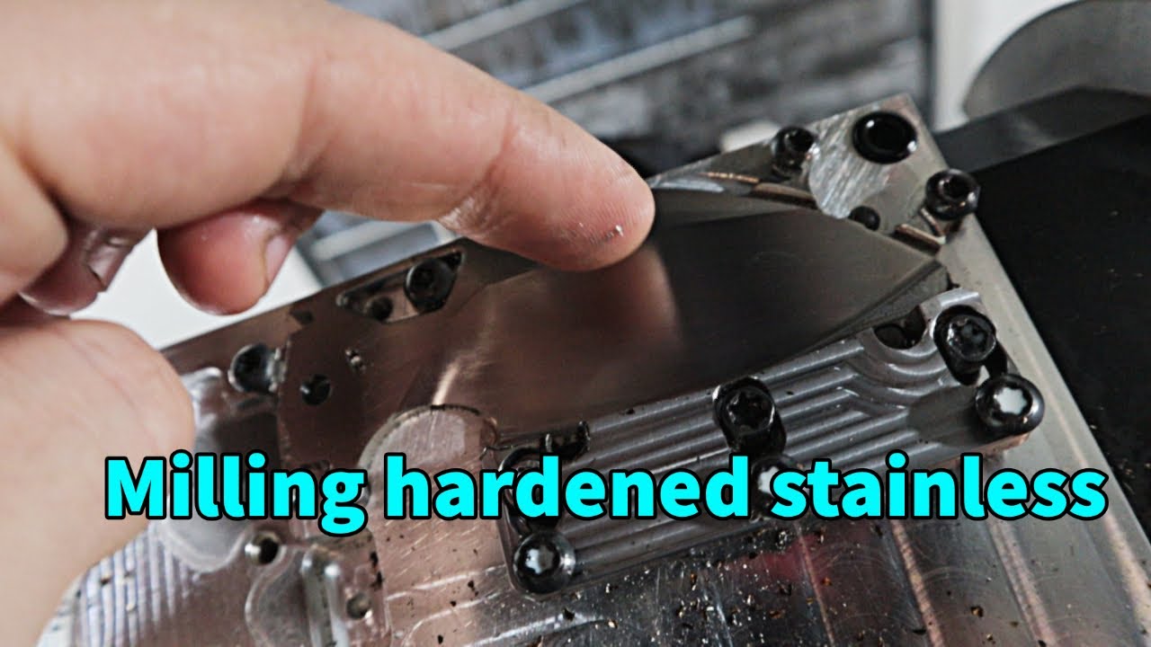 Hard milling knife blades - First side