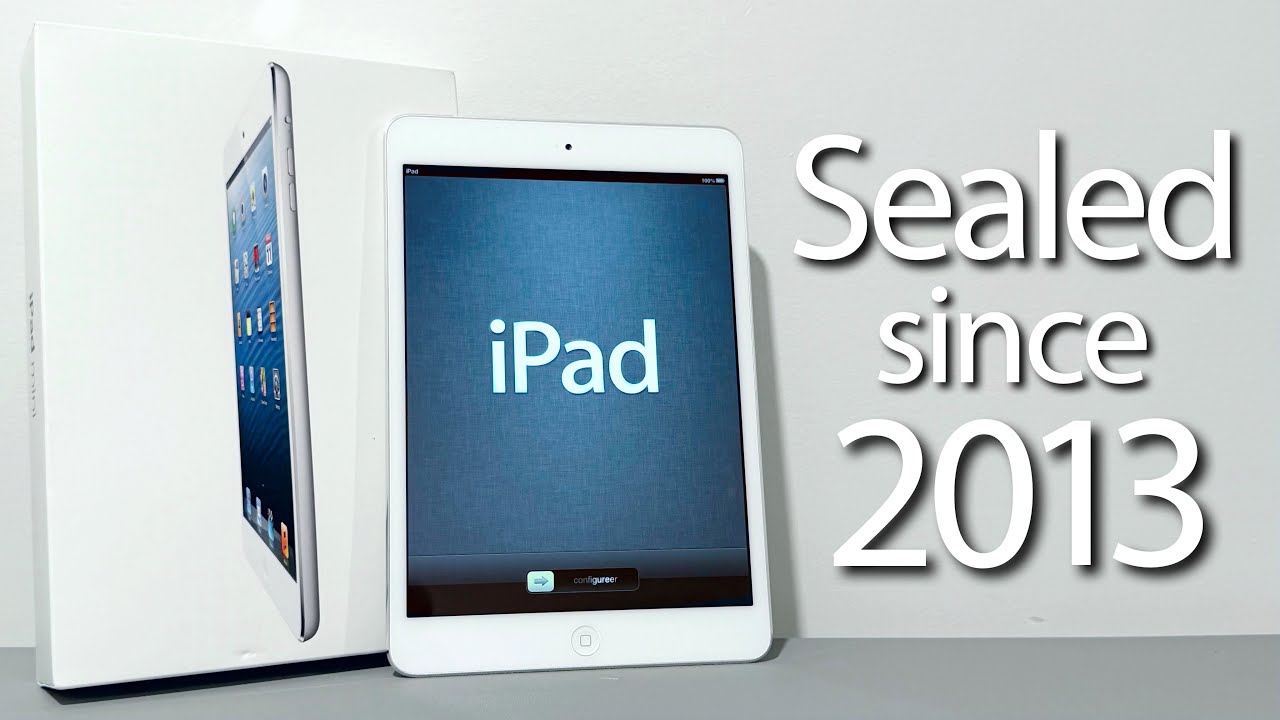 Unboxing a BRAND NEW iPad mini 13 Years Later!