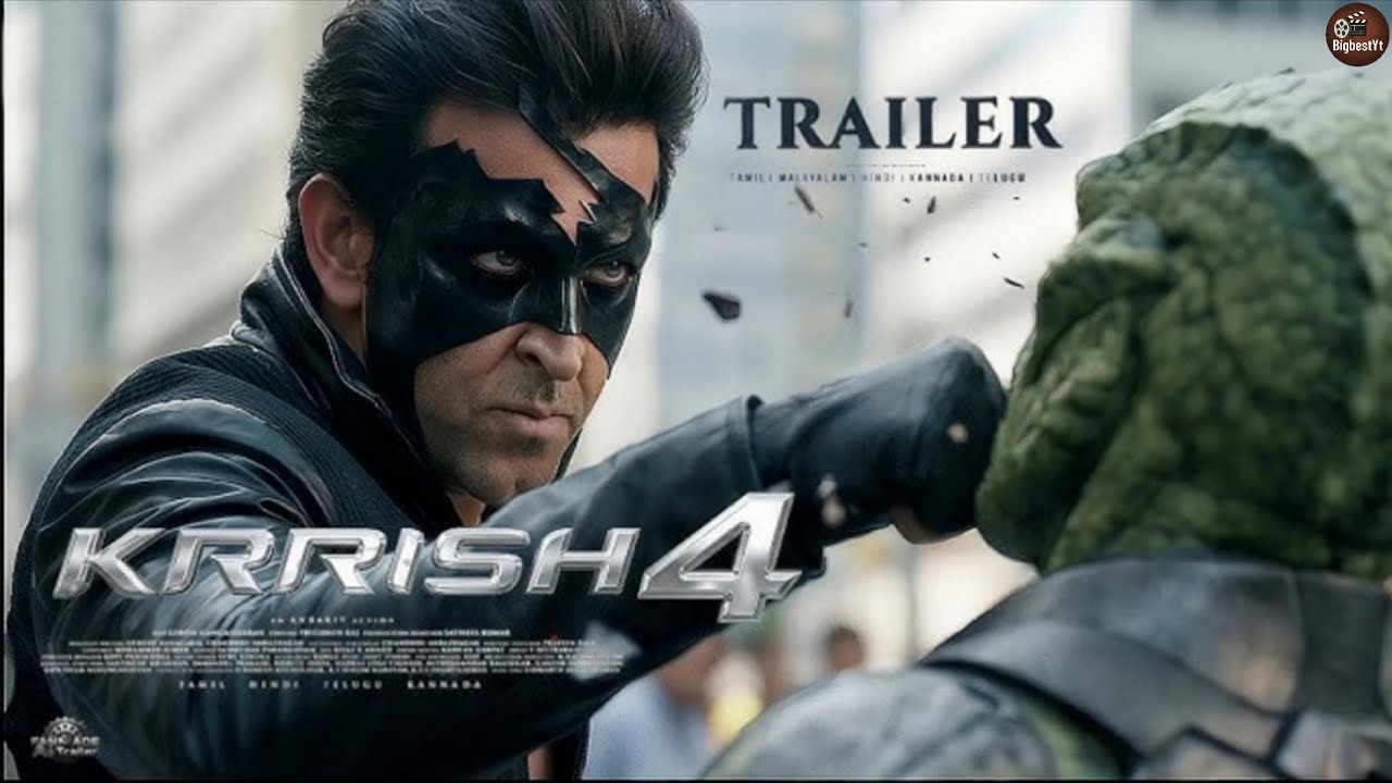 Krrish 4 Official Trailer | Hrithik Roshan Superhero Returns | Bollywood Sci-Fi Action 2026 