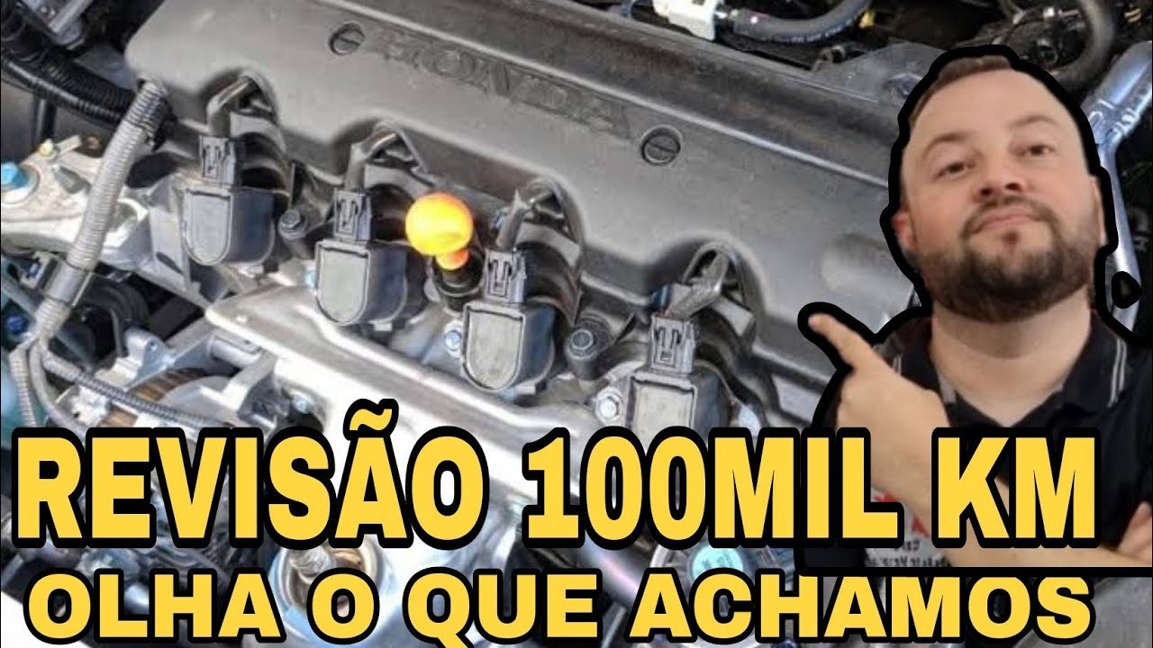 Revisão de 100Mil KM, Honda HRV 2016 1.8 -1°Fora da Concessionária