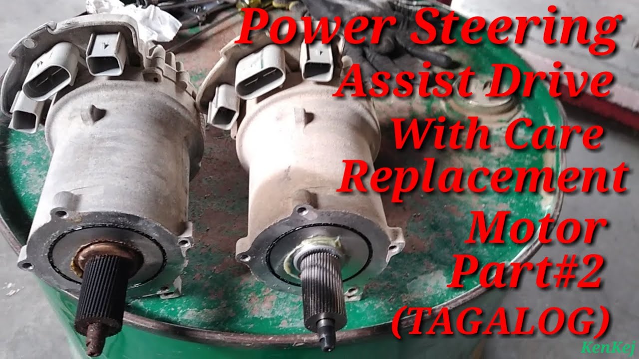PART#2 2017 Chevy Suburban Power Steering Assist Drive With Care, Replace Motor from Another Unit