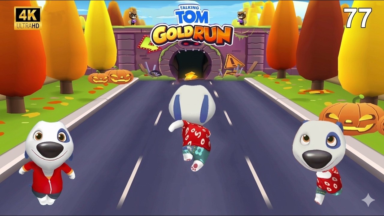 Talking Tom Gold Run Update Boos Fight 4K Part 77 UHD 60 (FPS) Fullscreen