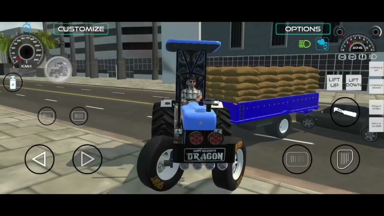 Tractor and trolley bag  #viral #trending #video #sorts 
