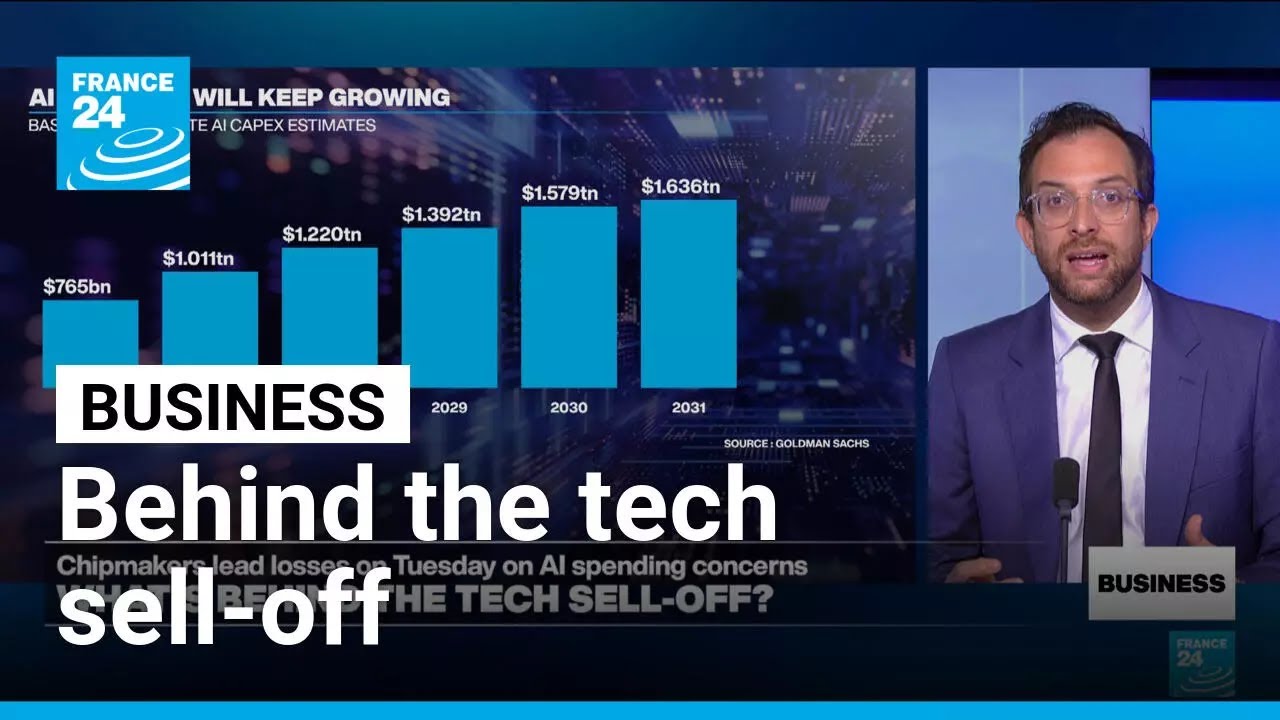 Massive AI spending and higher interest rates: What's behind the tech sell-off? &bull; FRANCE 24