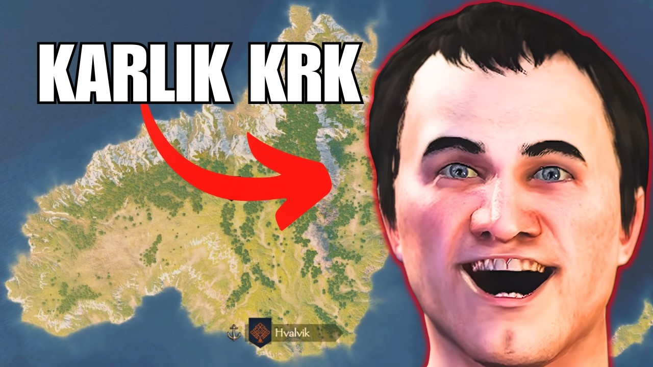 Частное островное королевство Карлика Крка в игре Bannerlord.
