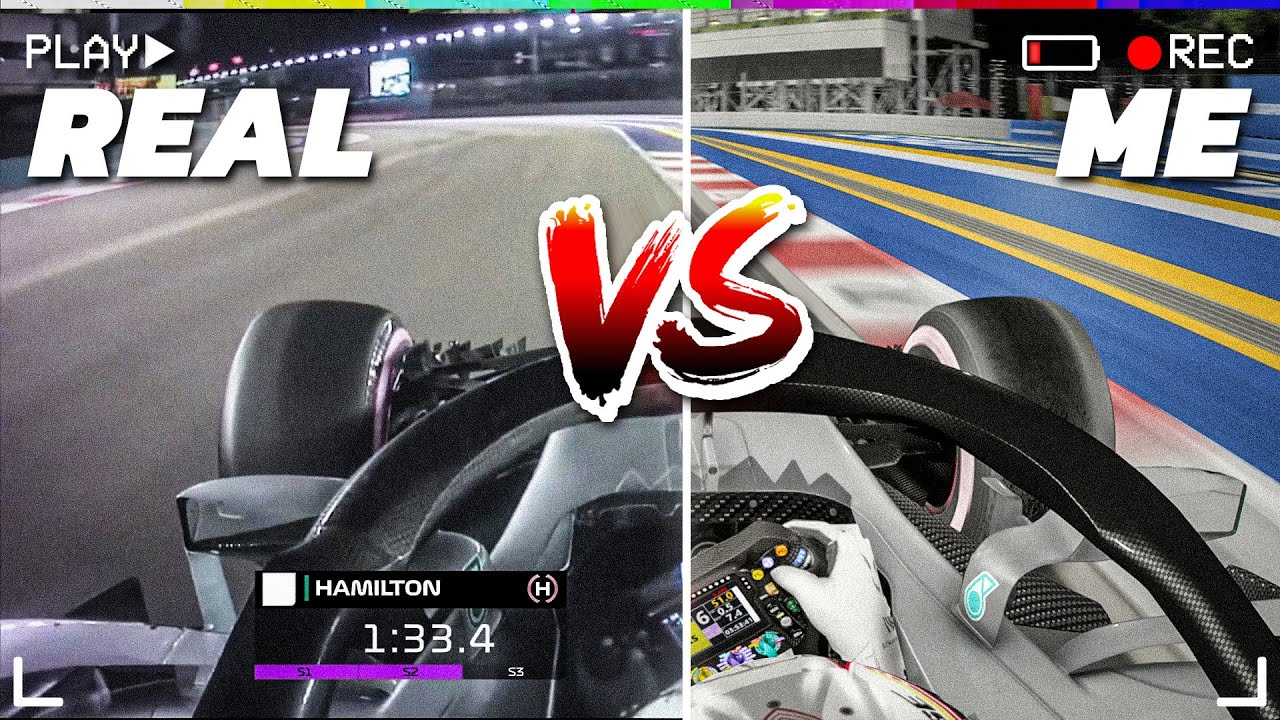 Can I Beat Lewis Hamilton's F1 2018 Singapore GP Pole Position Lap?