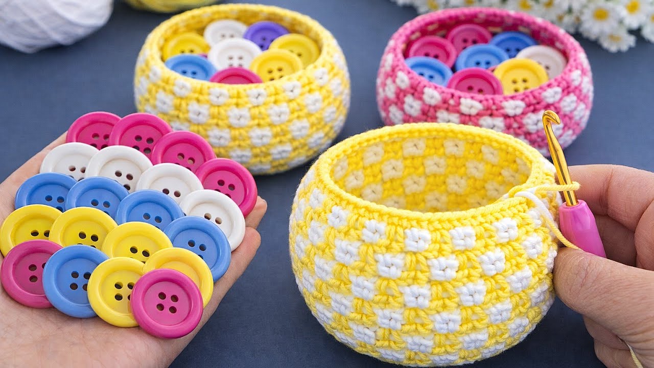 💰 I made 50 in one day and I sold them all! This is the best Super Love Crochet Basket.