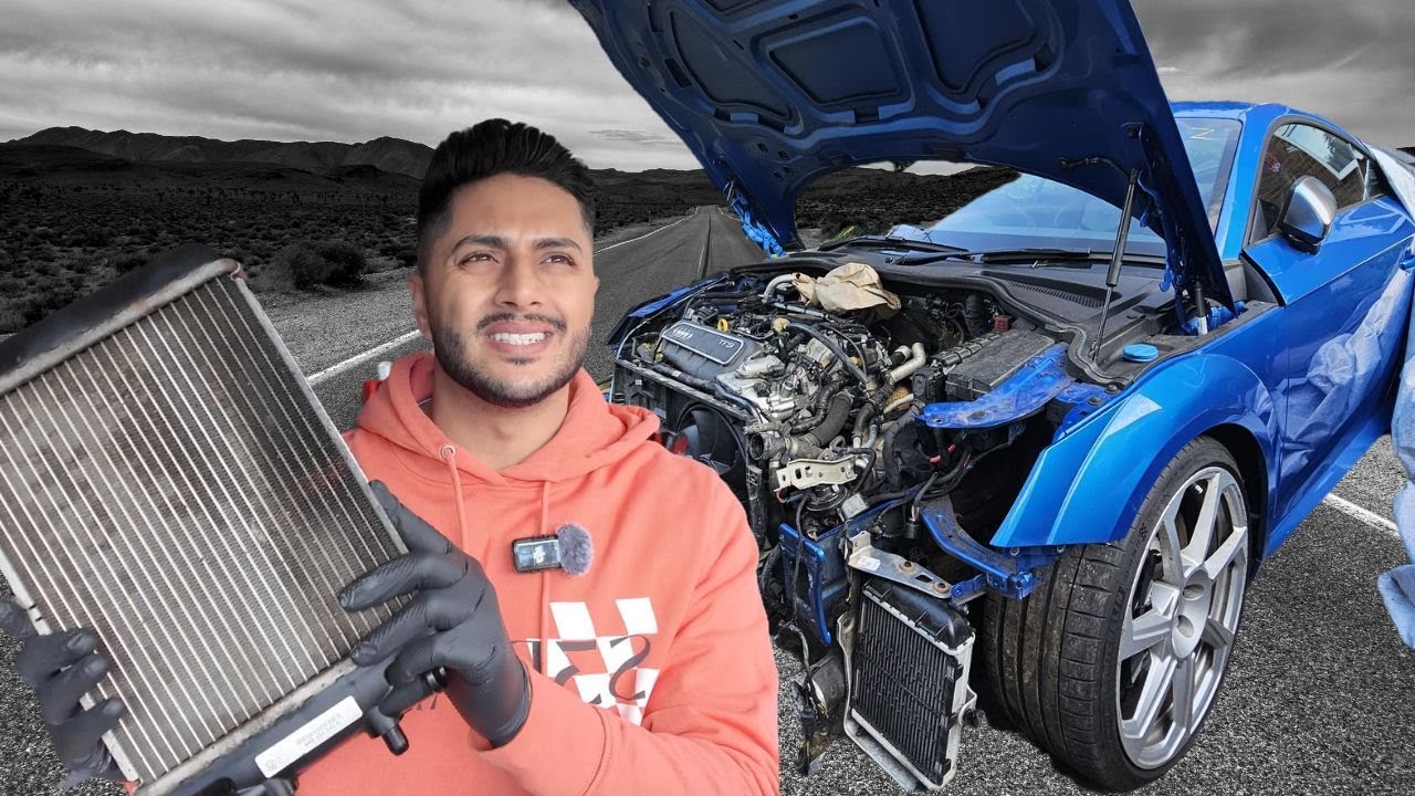 AUDI TTRS 8S CRASH REBUILD *UPDATE* NEW PARTS INSTALLED + HIDDEN DAMAGE FOUND 😭 | S3Ranj