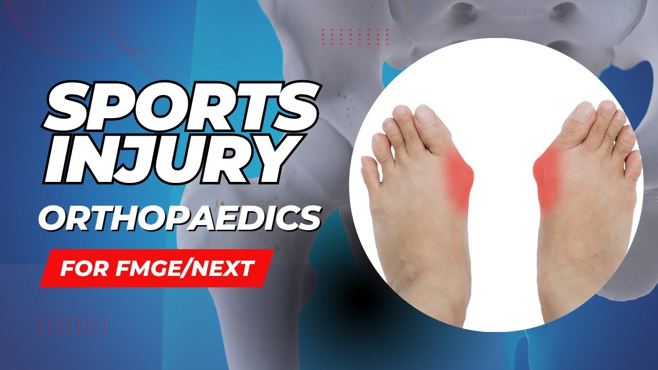 Sports injury | Orthopedics | FMGE/NEXT/NEET PG FREE COACHING | DMA