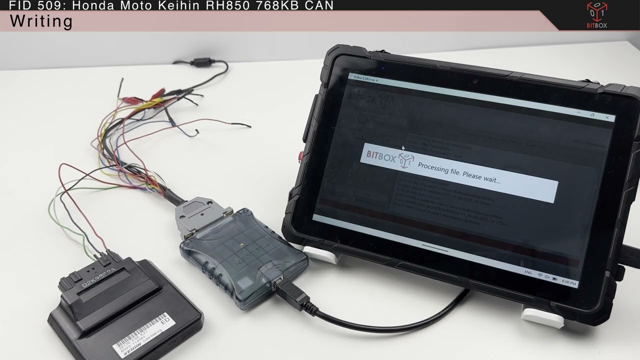 BitBox Software | Module: Honda Moto Keihin CAN