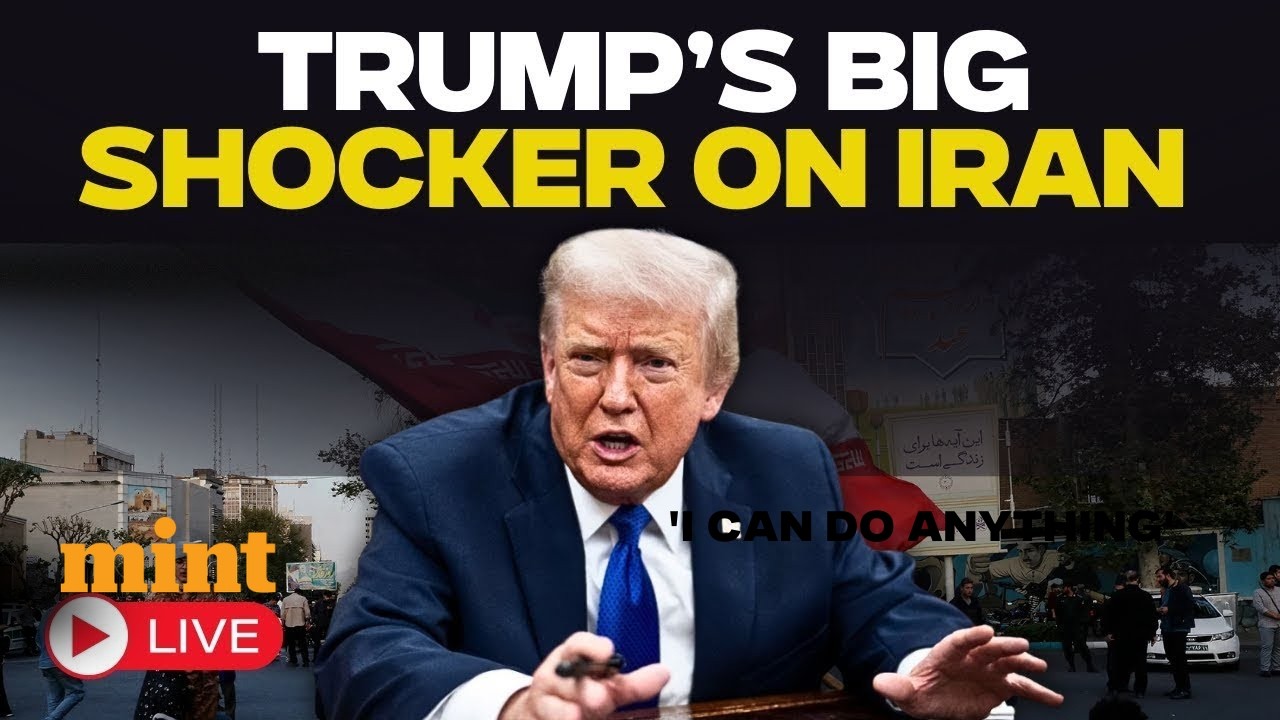 Watch Live | Donald Trump News LIVE | Donald Trump Drops Bombshell On Iran Nuclear Talks |US Vs Iran