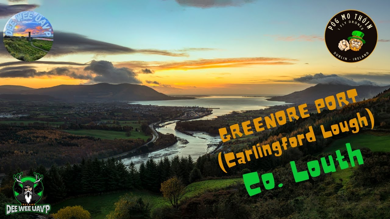 Greenore Port & Beach Carlingford Lough | Co. Louth | Ireland 4K (Air2S/C850D) #cinematic  #louth