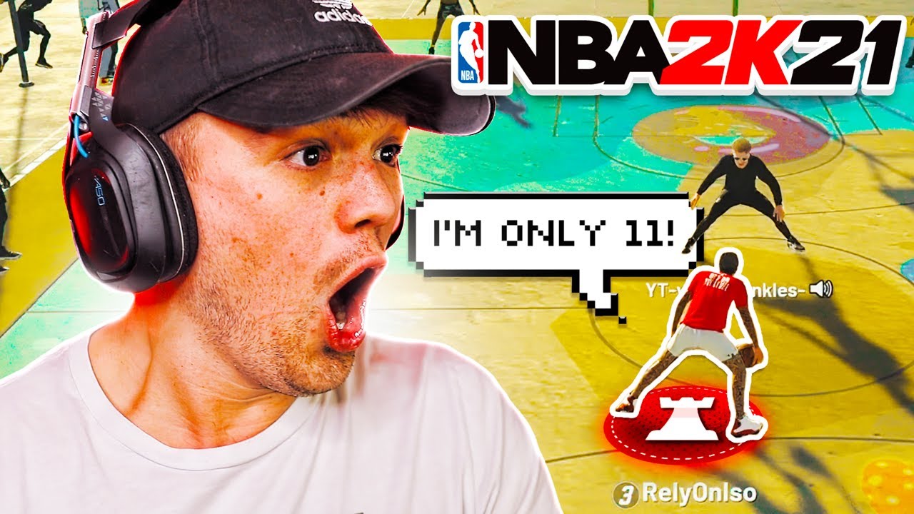 I FOUND AN 11 YEAR OLD DRIBBLE G0D on NBA 2K21... *MINI STEEZO*