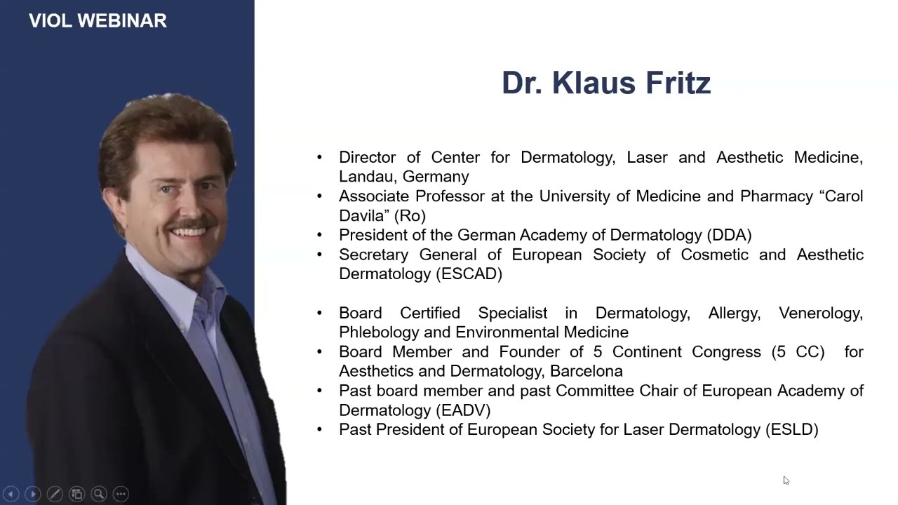 [WEBINAR] The Many Indications of Fractionated Microneedle Radiofrequency by Dr. Klaus Fritz