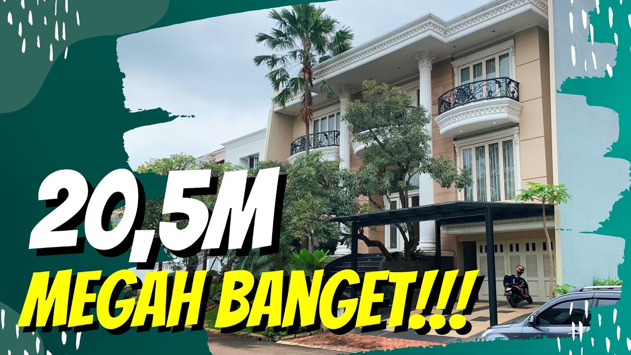 (SOLD) MEGAH BANGET!!! Rumah Mewah 20,5 MILYAR di Cluster The Crown @ Pondok Hijau Golf