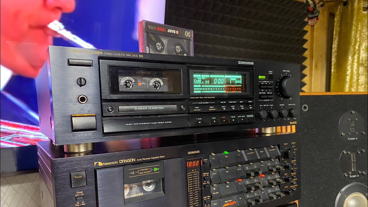 Onkyo TA - 2570 fenomenalny magnetofon kasetowy, kalibracja i testy po kompleksowym serwisie. 