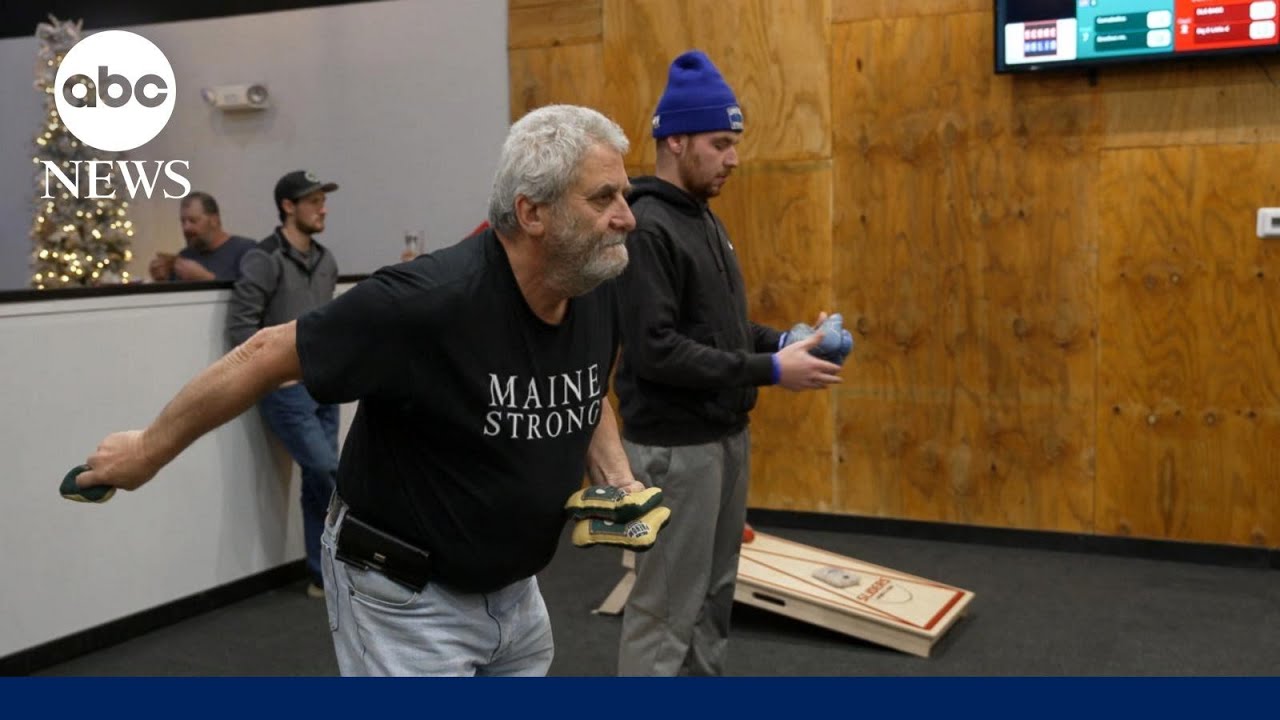 Maine’s Deaf community heals through cornhole after Lewiston shooting