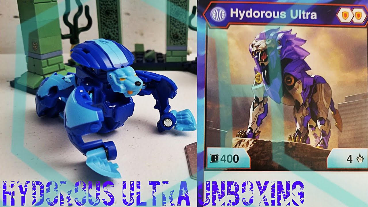 Bakugan Battle Planet Unboxing: Aquos Hydorous Ultra