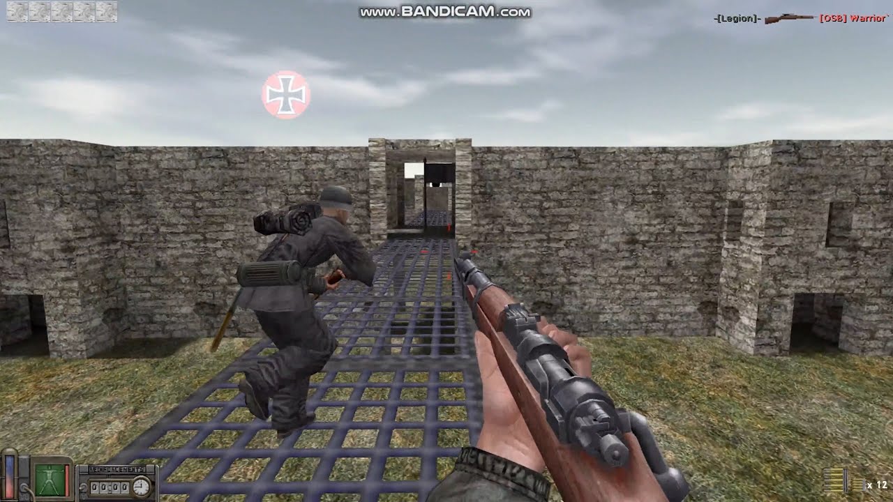 Day of Defeat #42 German Rifleman In Traning Stone With Kar98K