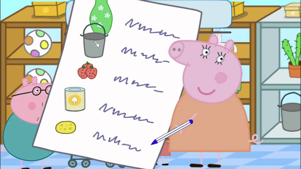 Peppa Pig at the Supermarket Part 1 - best app demos for kids - Philip