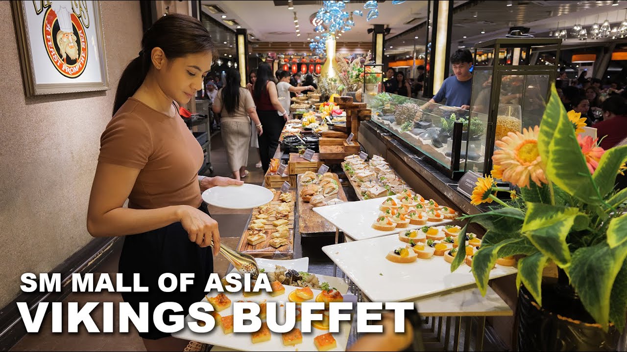 Buffet Tour at VIKINGS Mall of Asia - The Most Popular Vikings! | Philippines | EATS A TRIP