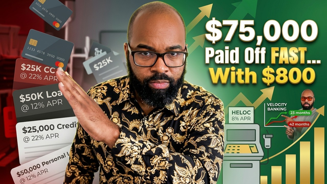 How To Pay Off $75,000 In Debt FAST&hellip; With $800