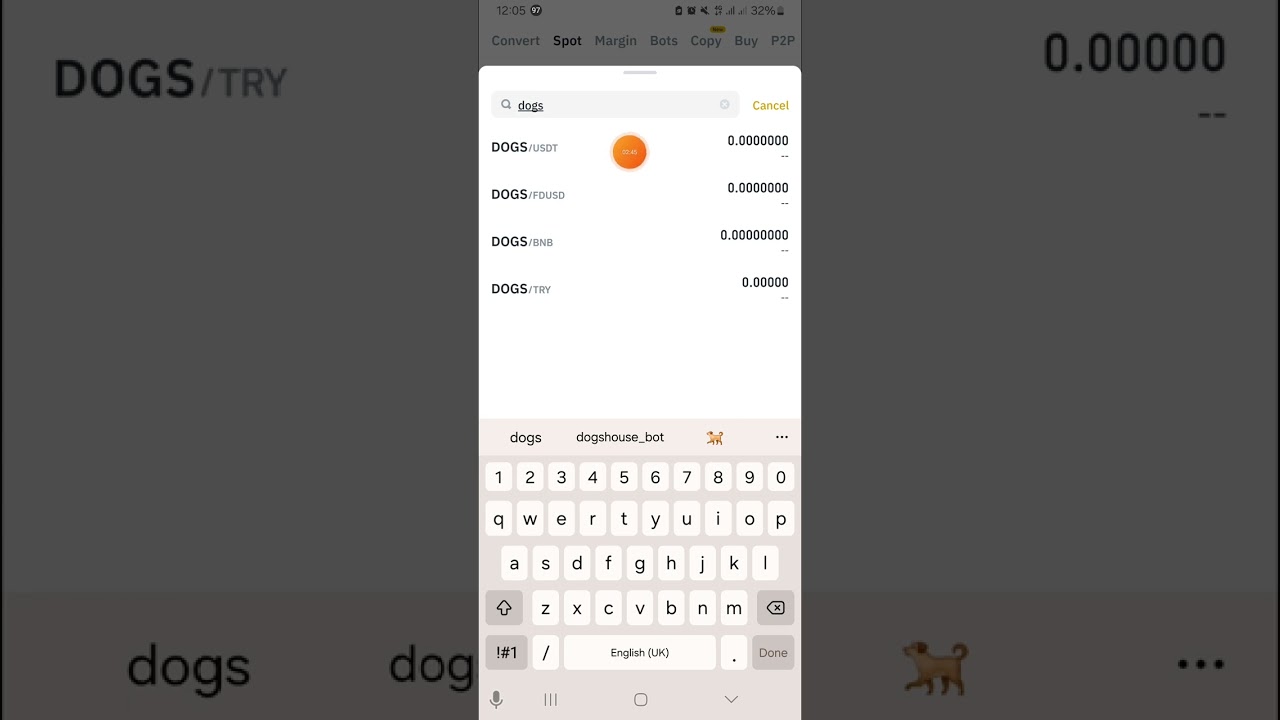 HOW TO TRADE YOUR DOGS ON BINANCE.