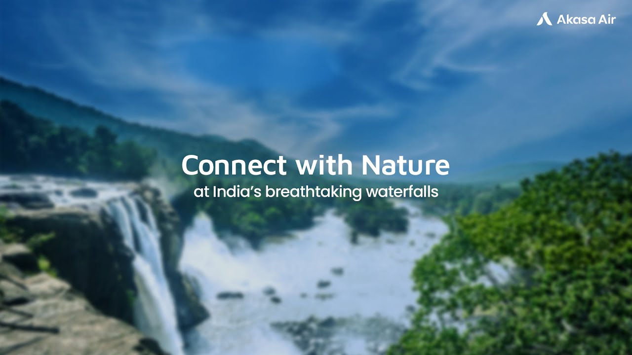 Connect with Nature at India’s Amazing Waterfalls with Akasa Air. Flights to Goa, Bengaluru, & Kochi