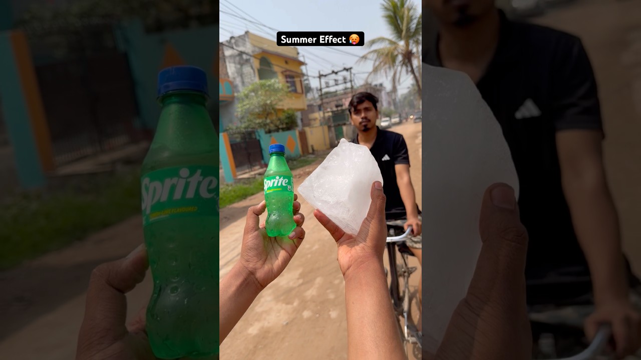 Summer Effect 🥵 #summer #ice #shortvideo