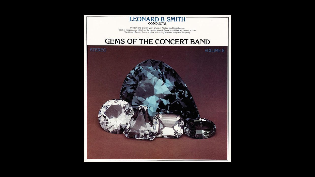 GEMS OF THE CONCERT BAND, VOL. 8 (COMPLETE LP) - Detroit Concert Band (1983)