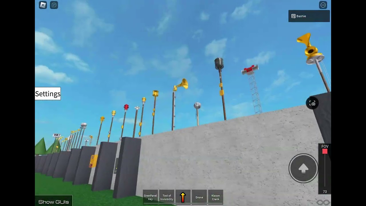 All the sirens (L O U D)