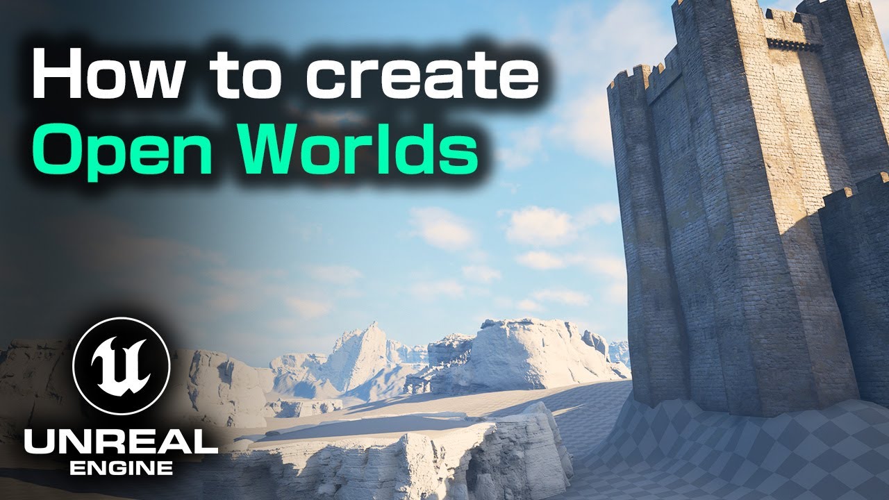 Как я создаю открытые миры в Unreal Engine 5
