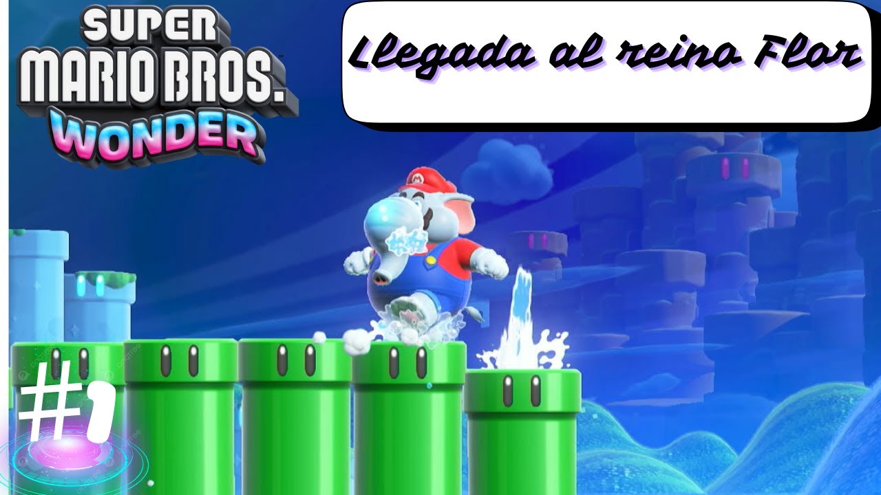 Super Mario Wonder (Llegada al reino flor)