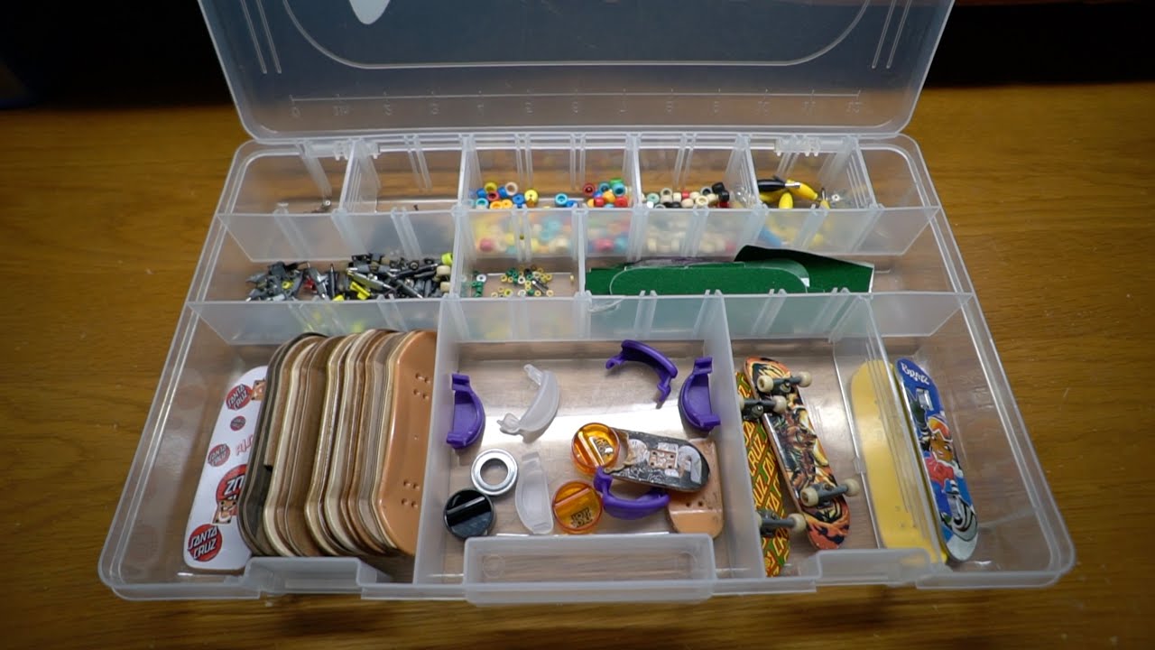 MINHA PRIMEIRA CAIXINHA DE FINGERBOARD / TECH DECK