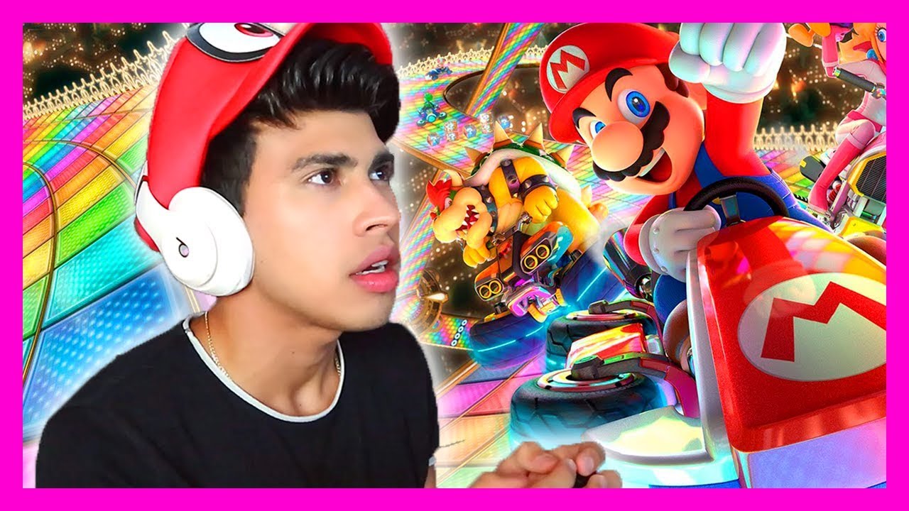 LA DIVAZA JUEGA MARIO KART