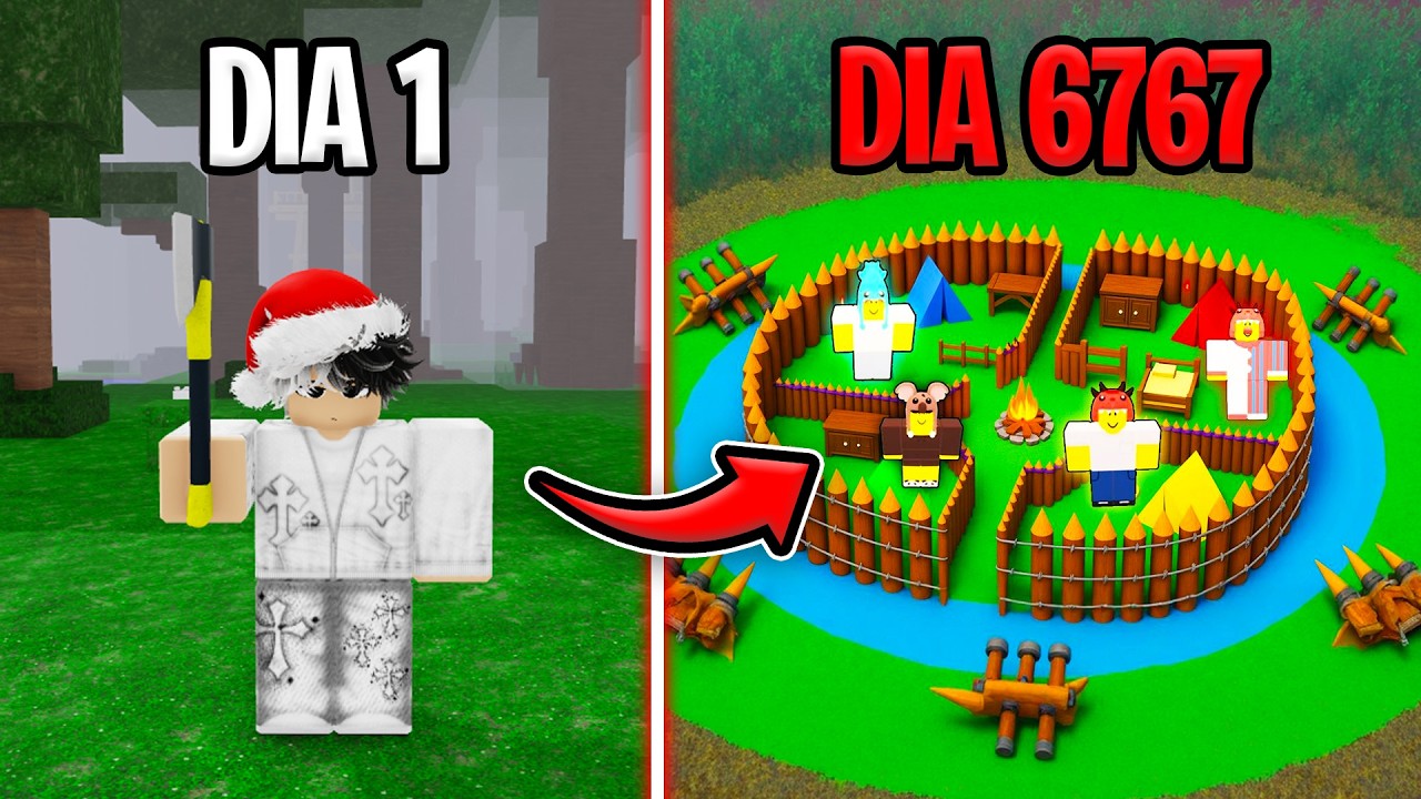 Construí la BASE DE NIÑOS más OP de 99 Noches (+10,000 días)