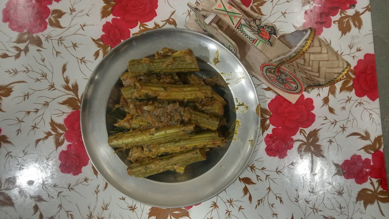 देवीला जाऊन आले संध्याकाळ सुकी शेवग्याची शेंग केली