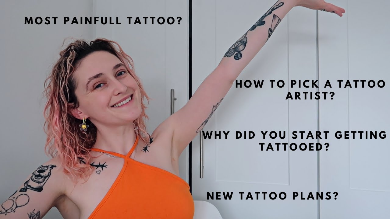 Tattoo Q&A | the process of picking a tattoo artist | most painful tattoo |my fav & least fav tattoo