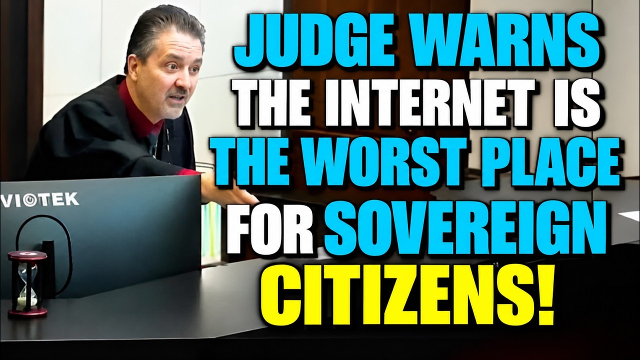 Sovereign Citizen GOES Too Far &mdash; Judge SNAPS And Sends Him Straight to JAIL!