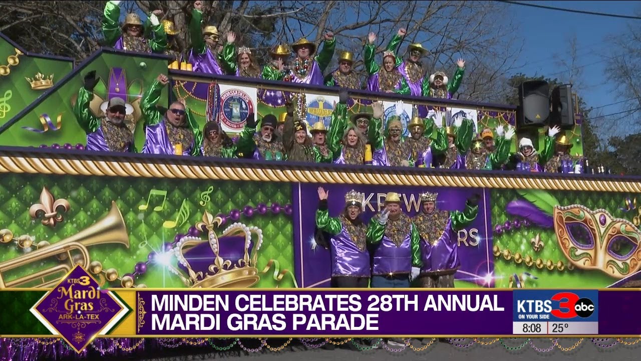 Minden 28th Mradi Gras parade