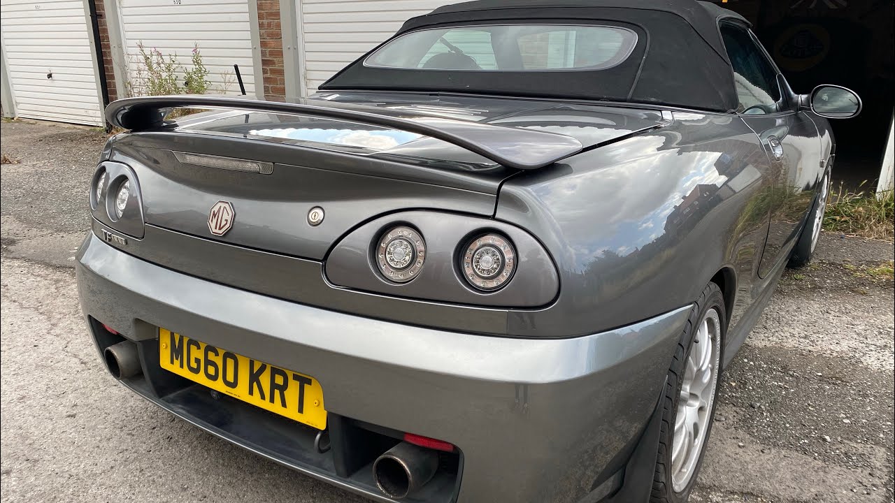 Fitting a MG ZS Spoiler to my MG TF
