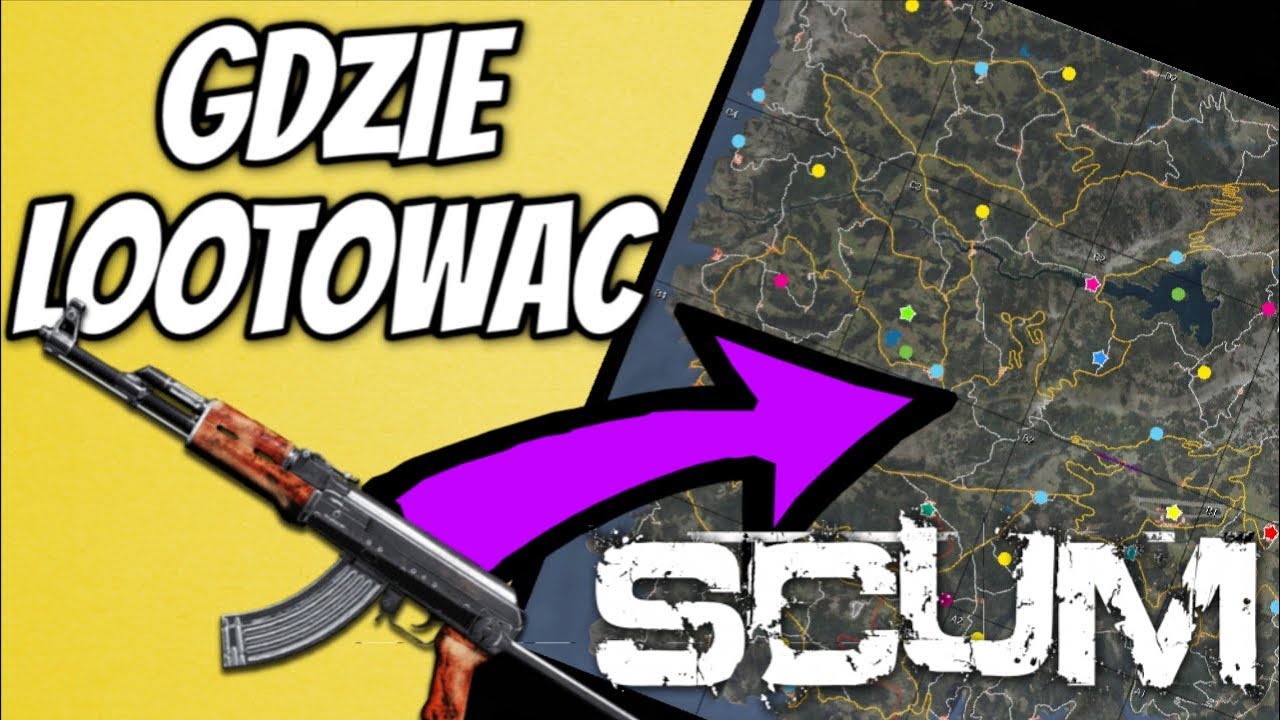 Gdzie Lootować, jak odbudować energie, co jeść - SCUM