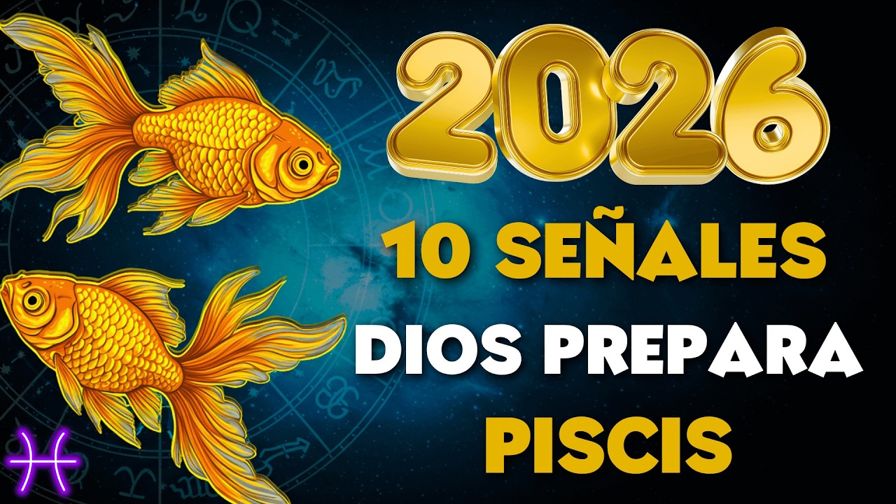10 SEÑALES DE QUE DIOS YA ESTÁ PREPARANDO TU 2026 - PISCIS