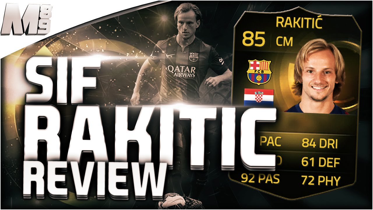 FIFA 15 UT - SIF RAKITIC || FIFA 15 Ultimate Team 85 Inform Player Review + In Game Stats