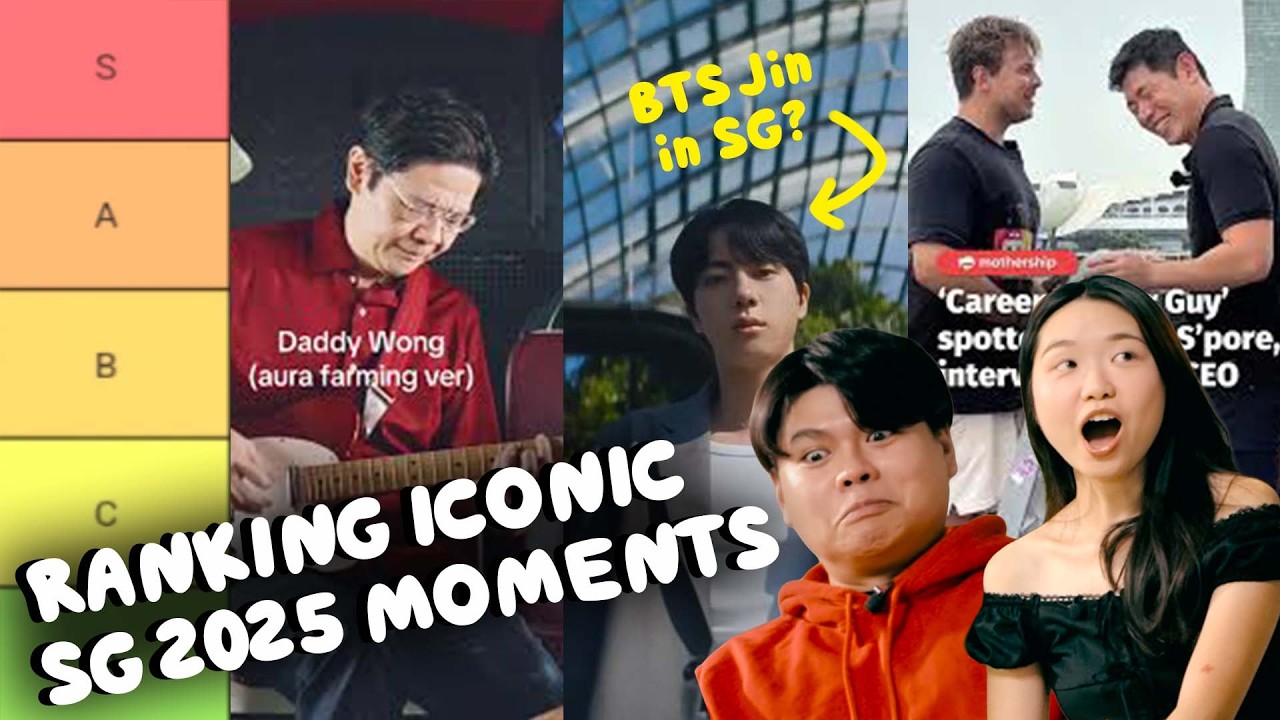 Рейтинг самых знаковых моментов Сингапура 2025 года (премьер-министр Вонг, Джин из BTS, карьерный...