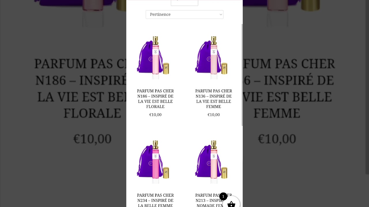 Parfum pas cher - ParfumDePoche.fr #parfumpascher #parfum