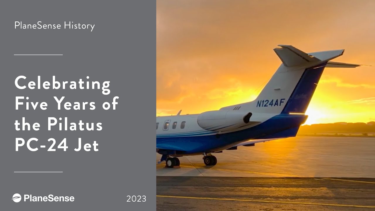 Celebrating the 5 Year Anniversary of the World’s First Pilatus PC-24 Jet