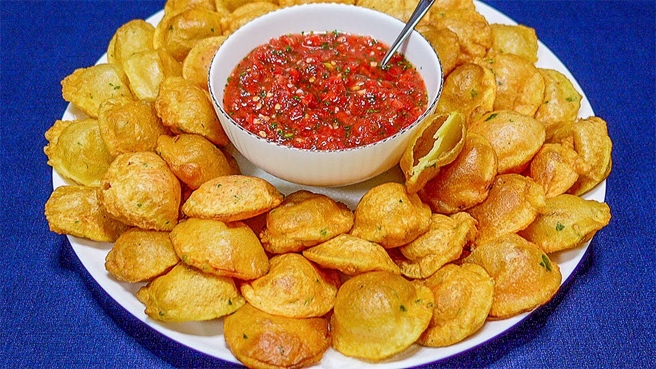 طرز تهیه پکوره کچالوی لذیذ وخوش طعم از آرد ساده | پکوره کچالو | Potato Pakora Recipe | Crispy Pakora