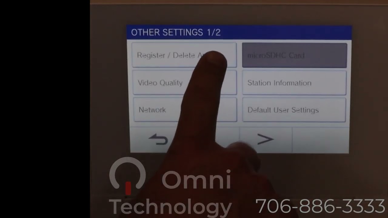 AIPhone JO Series Video Intercom Add & Remove Apps (Users)